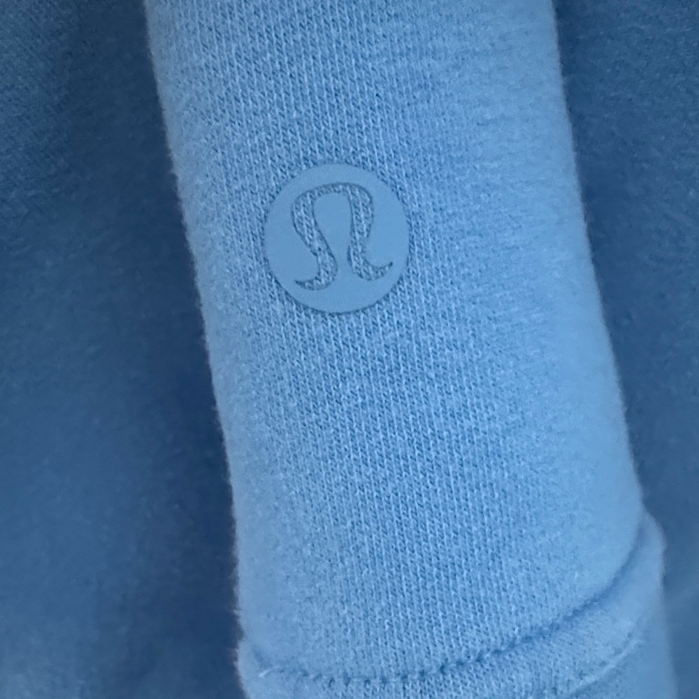 Lululemon All Yours Crew Fleece - Size 14 Blue Nile - Picture 4 of 4